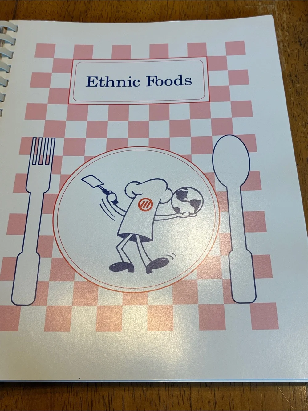 Vintage Mellon Cooks Cookbook - spiraled bound cookbook